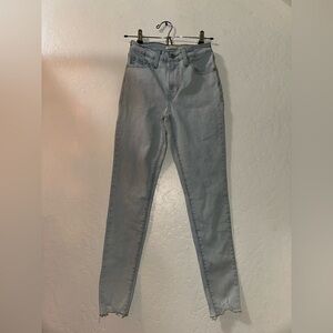 Levi's Women's Skinny Jeans in Light Blue